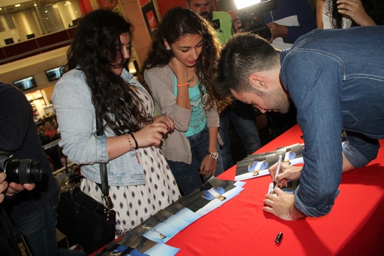 Signing of Anthony Touma's New Album